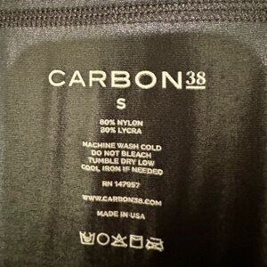 Carbon 38 | High Rise Full Length Takara Shine Leggings | Black | S